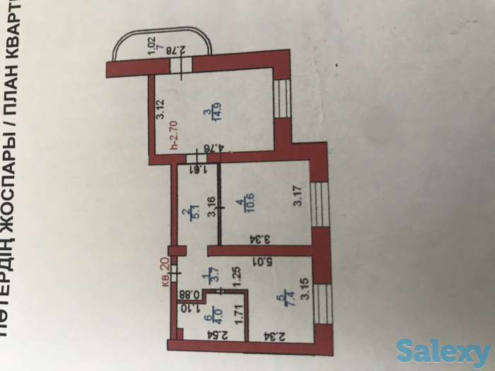 продам квартиру, ул.Толстого 17\1, фотография 8