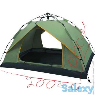 палатка автоматическая 200х150х135, фотография 2