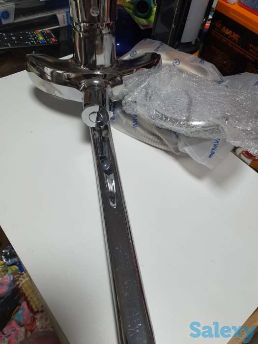 Кран смеситель для ванны качественный материал, фотография 5