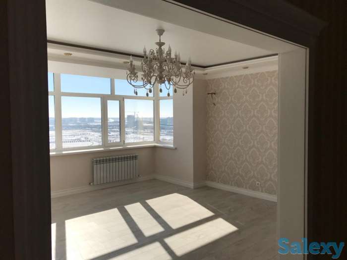 Продается 4-х комнатная квартира. ЖК Айнур-Астана. Евроремонт. Новый дом, фотография 2