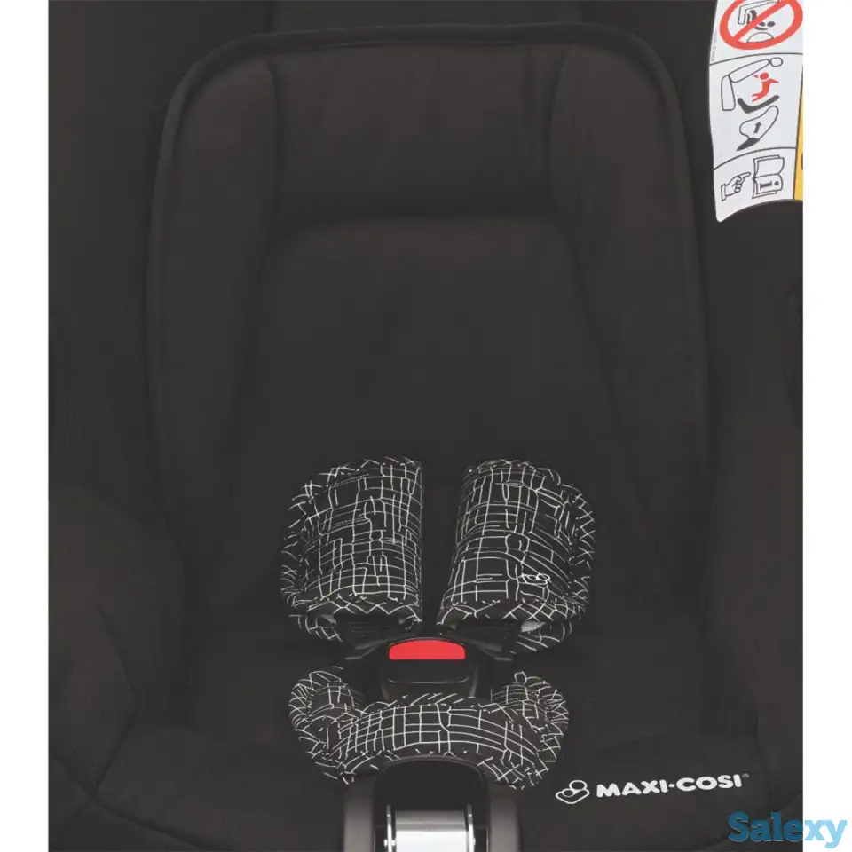 MAXI-COSI Автомобильное кресло для детей 0-13 MC CITI BLACKGRID черная сетка, фотография 4