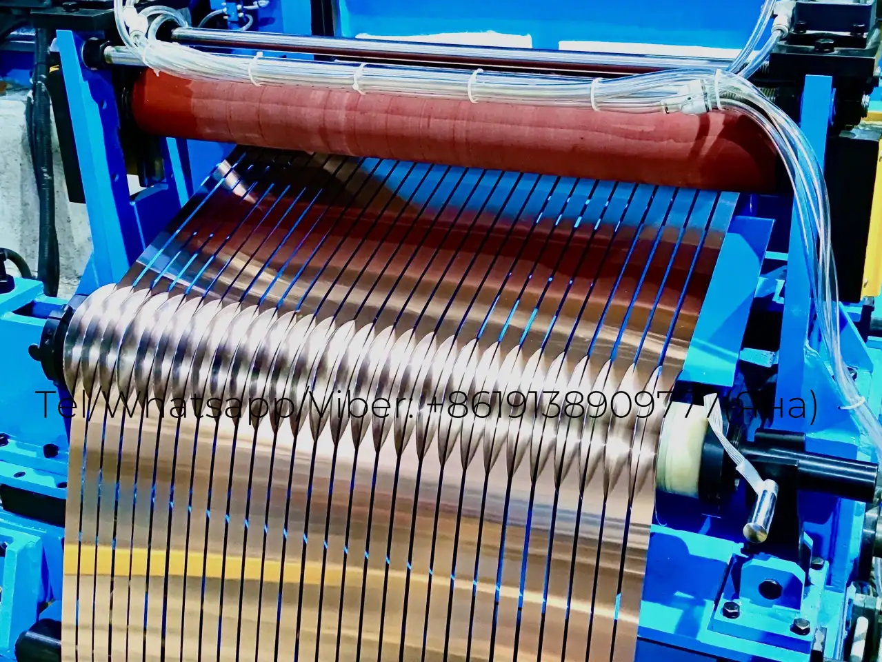 Автоматическая линия для продольной резки рулона металл, фотография 1