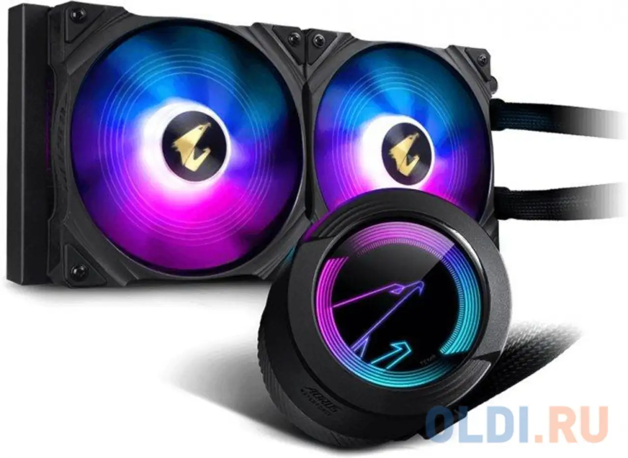 Кулер для процессора aorus waterforce 280 gigabyte, фотография 1