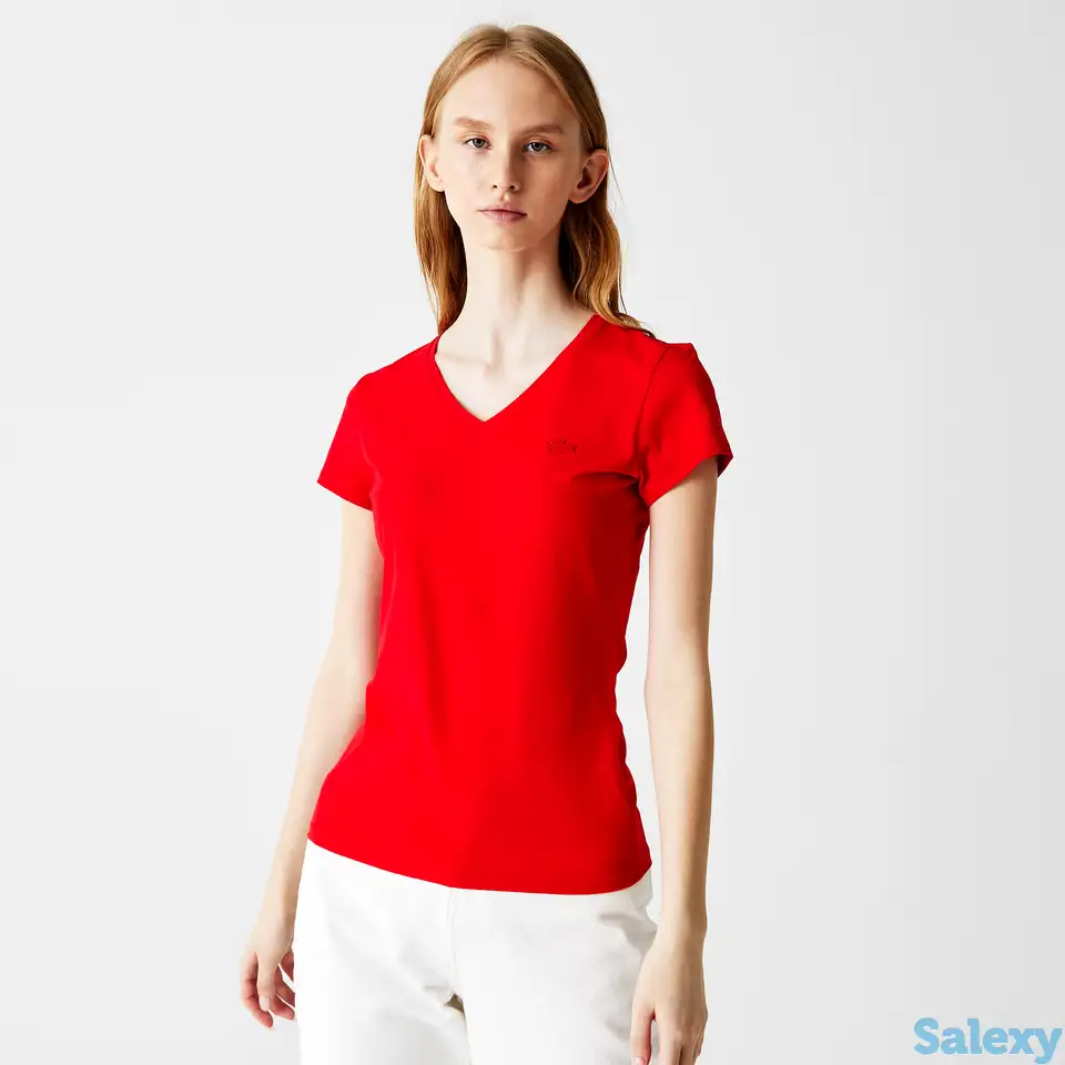 Женская футболка lacoste, фотография 1