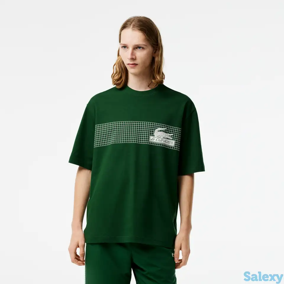 Мужская футболка lacoste из органического хлопка, фотография 1