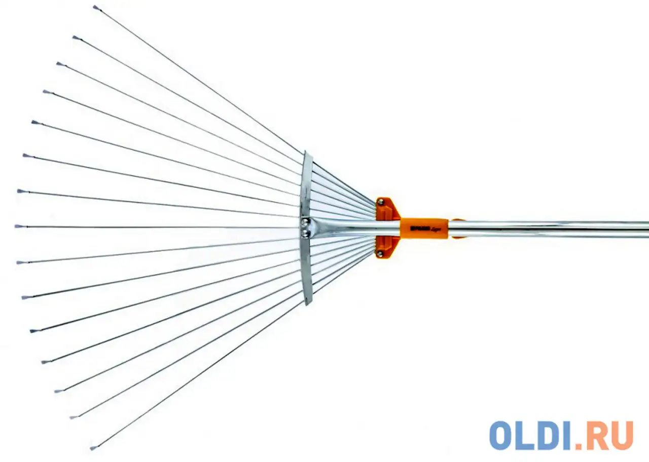 Грабли palisad 61787  веерные телескопические раздвижные luxe, фотография 1