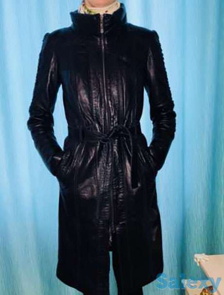 Плащ кожаный., фотография 1