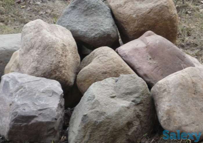 Булыжник, Валун, Бутовый камень напрямую с карьера, фотография 1