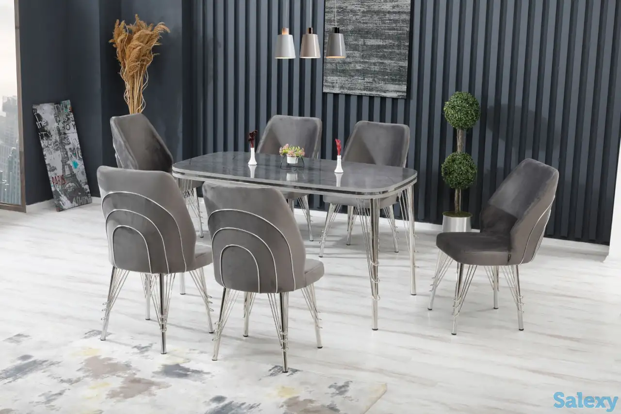 Стол 2243+6 стульев. Производство Турция., фотография 2