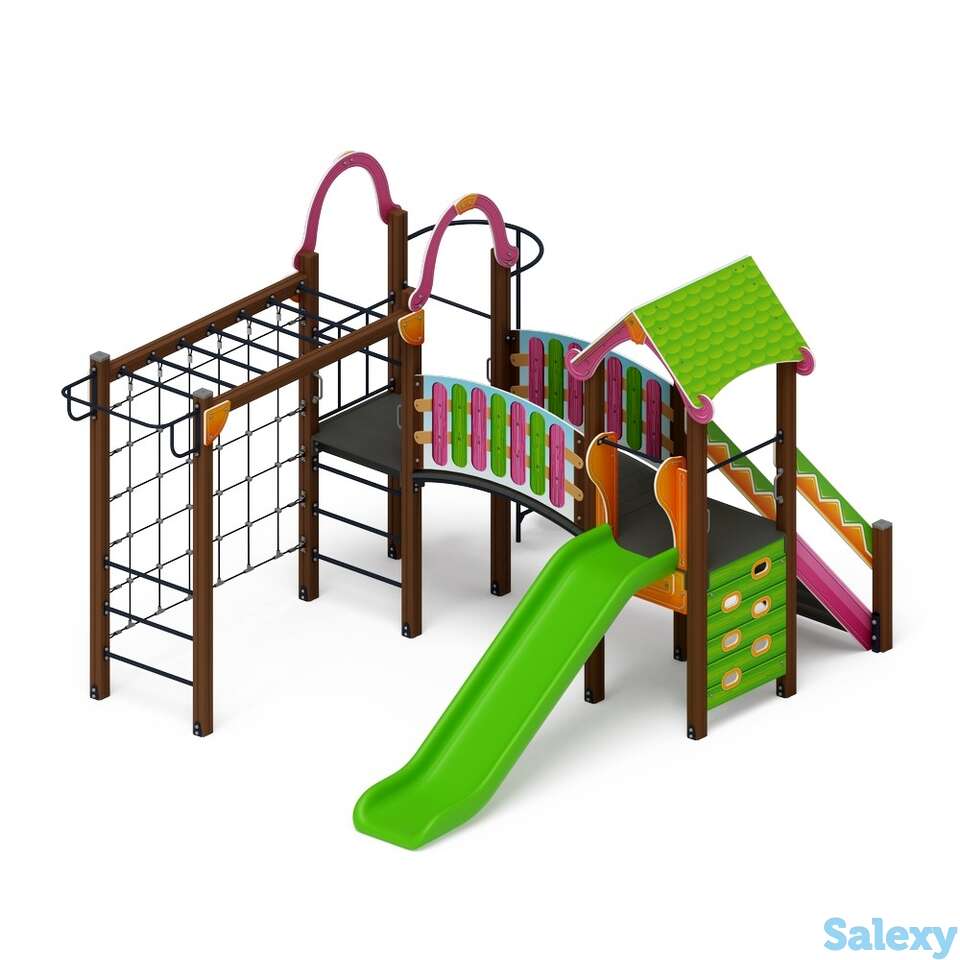 Детский игровой комплекс «лукоморье» дик 2.25.06-01, фотография 1