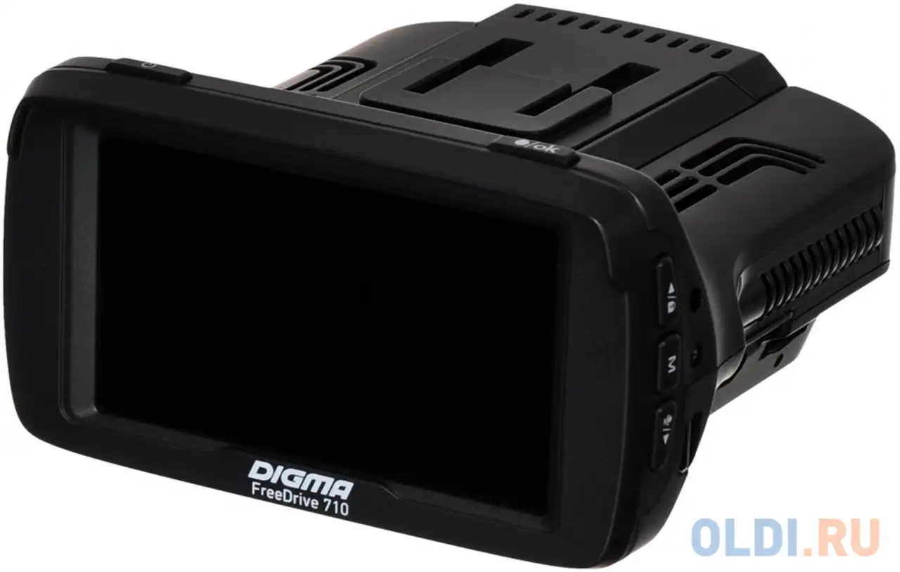 Видеорегистратор с радар-детектором digma freedrive 710 gps, фотография 1