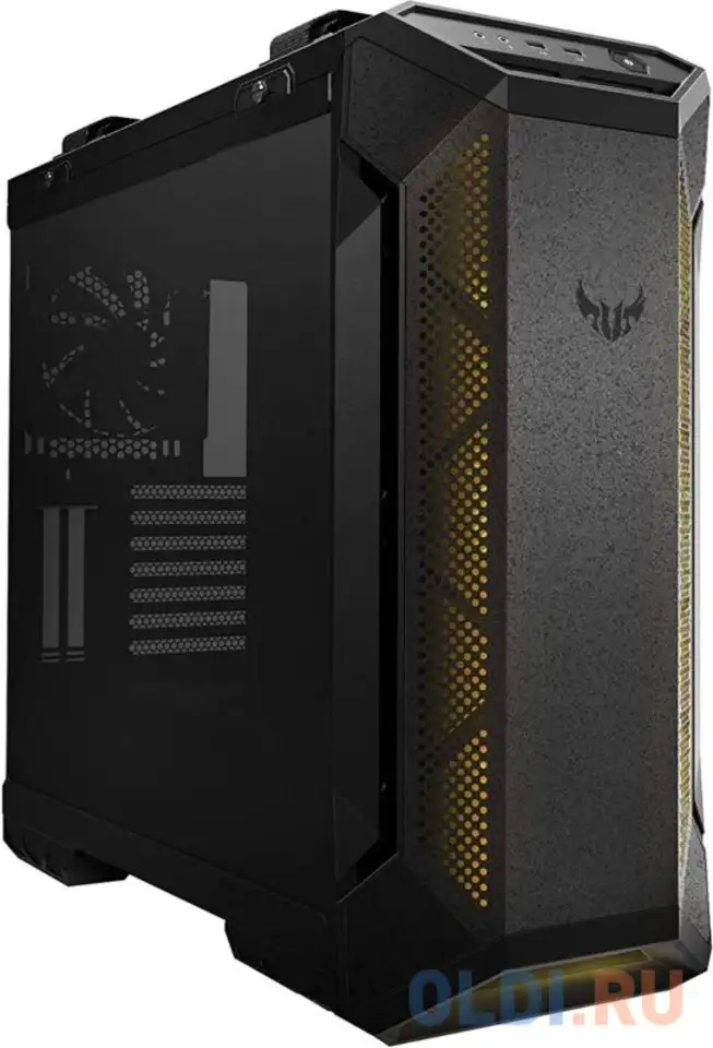 Корпус e-atx asus gt501 без бп серый, фотография 1