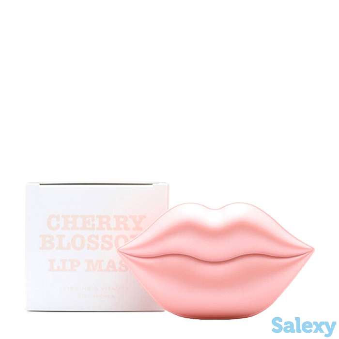 Патчи для губ kocostar cherry blossom lip mask, фотография 2