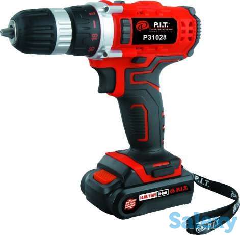 Аккумуляторный шуруповерт P.I.T 31028, фотография 1