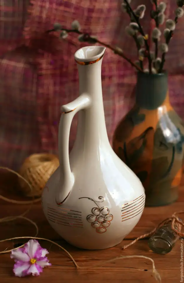 Графин со стопками Виноград, фотография 1