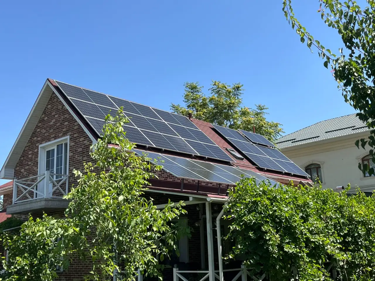 Электромонтаж. Солнечные электростанции. Установка солнечных панелей., фотография 7