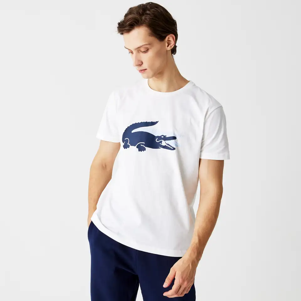 Мужская футболка lacoste slim fit, фотография 1