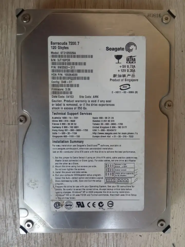 Жесткие диски STA в ассортименте для компьютера Бу, фотография 2