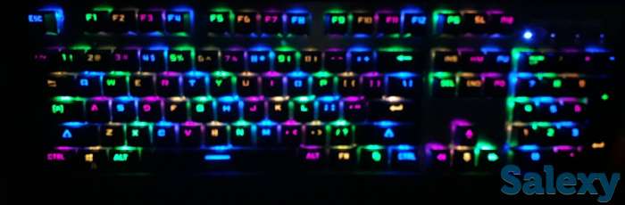 Продам механическую клавиатуру motospedd ck108.вход-usb, фотография 5