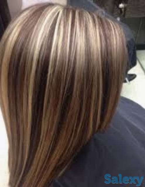 Мелирование классическое, калифорнийское,омбрэ, балаяж, фотография 1