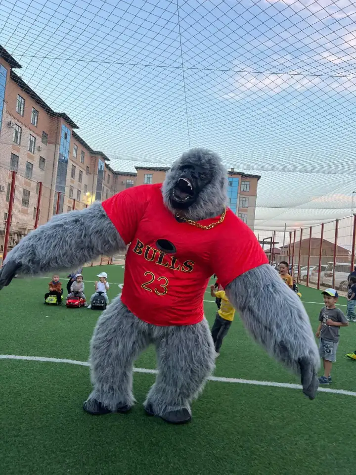 Продам надувную куклу горилла. Ростовая кукла. Готовый бизнес, фотография 1