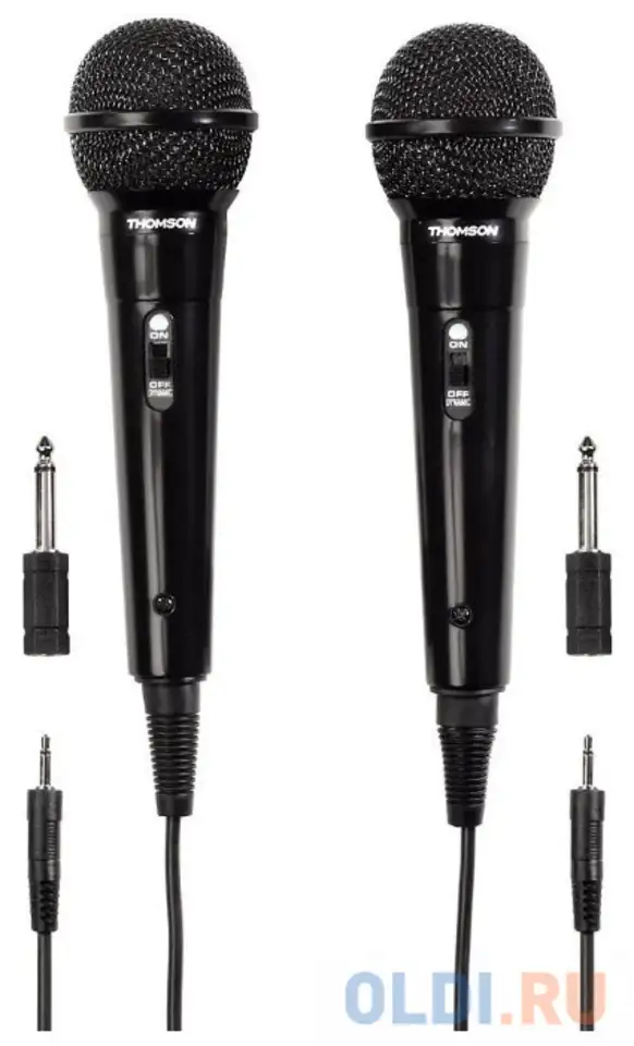 Микрофон проводной thomson m135d 3м черный, фотография 1