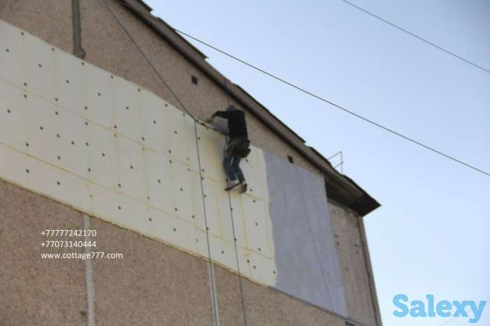 Утепление стен, балконов, коттеджей в Алматы, фотография 9