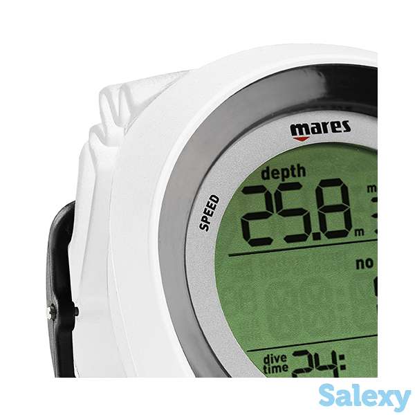 Компьютер для дайвинга mares puck pro+ - цв.бело-черный, фотография 2