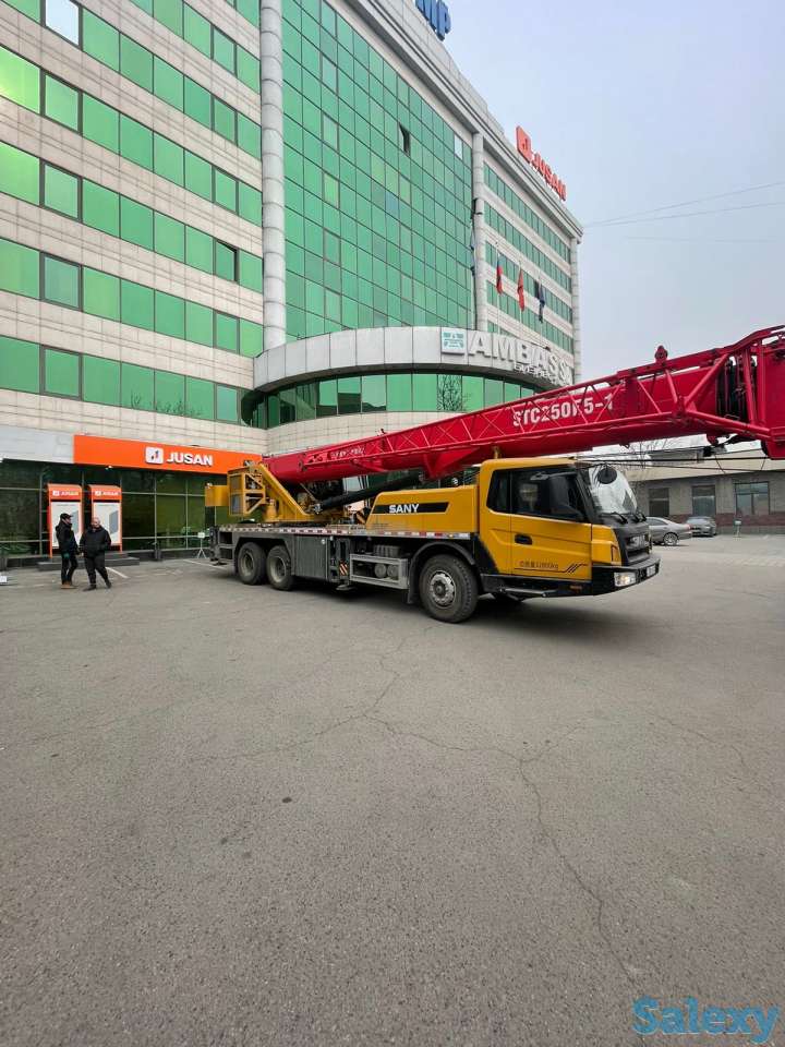 Аренда/услуги спецтехники Автокран SANY 25т стрела 49 метров, фотография 1