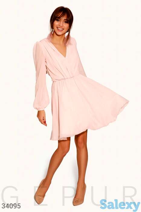 Утонченное шифоновое платье, фотография 1