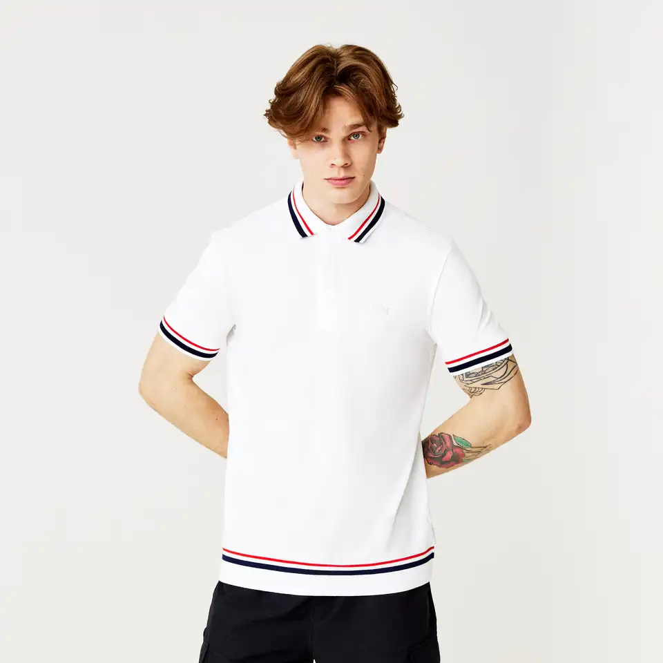 Мужское поло lacoste slim fit, фотография 1