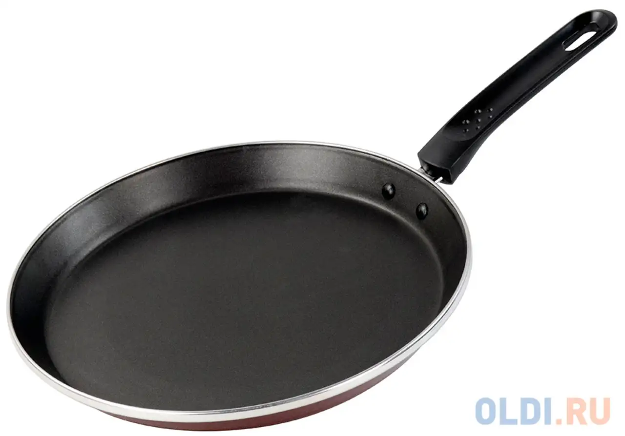 Сковорода блинная vitrinor authentique burgundy 28 28 см сталь, фотография 1