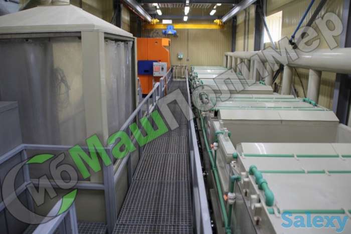 Гальванические ванны, гальванические ванны из полипропилена, гальваническая ванна цинкования, фотография 1