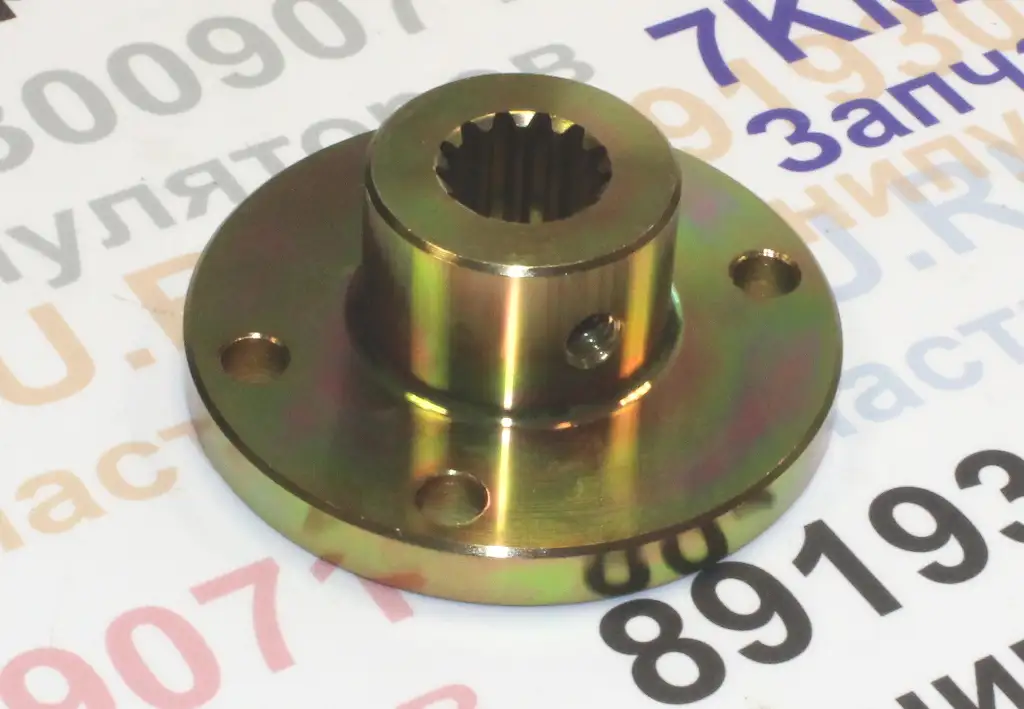Фланец крепления гидронасоса КМУ, 13 шлицев, разболтовка 3560 мм, фотография 1