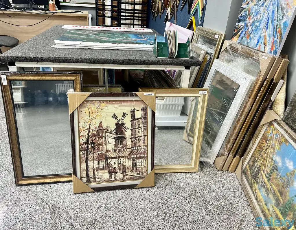 Цех по изготовлению рамок для картин и зеркал, фотография 1