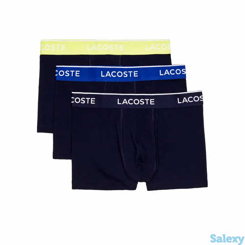 Мужское нижнее бельё lacoste (3 шт.), фотография 1