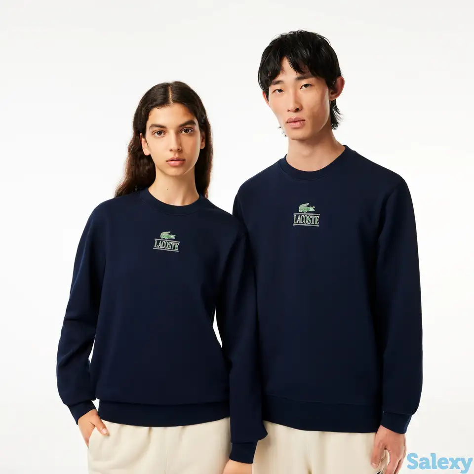 Мужская толстовка lacoste unisex  с флисом, фотография 1