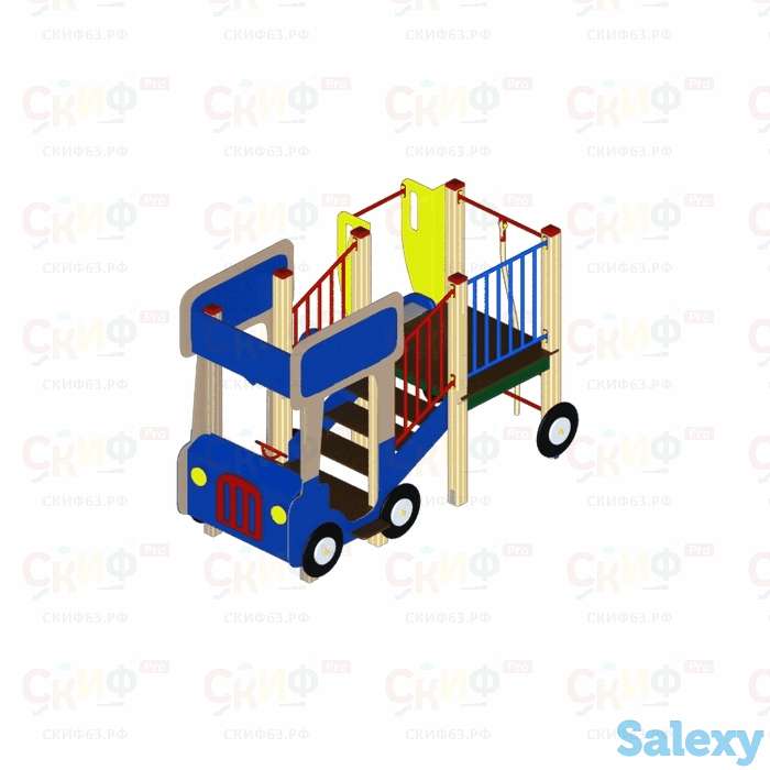 Детский игровой комплекс «Грузовичок» ДИК 1102, фотография 1