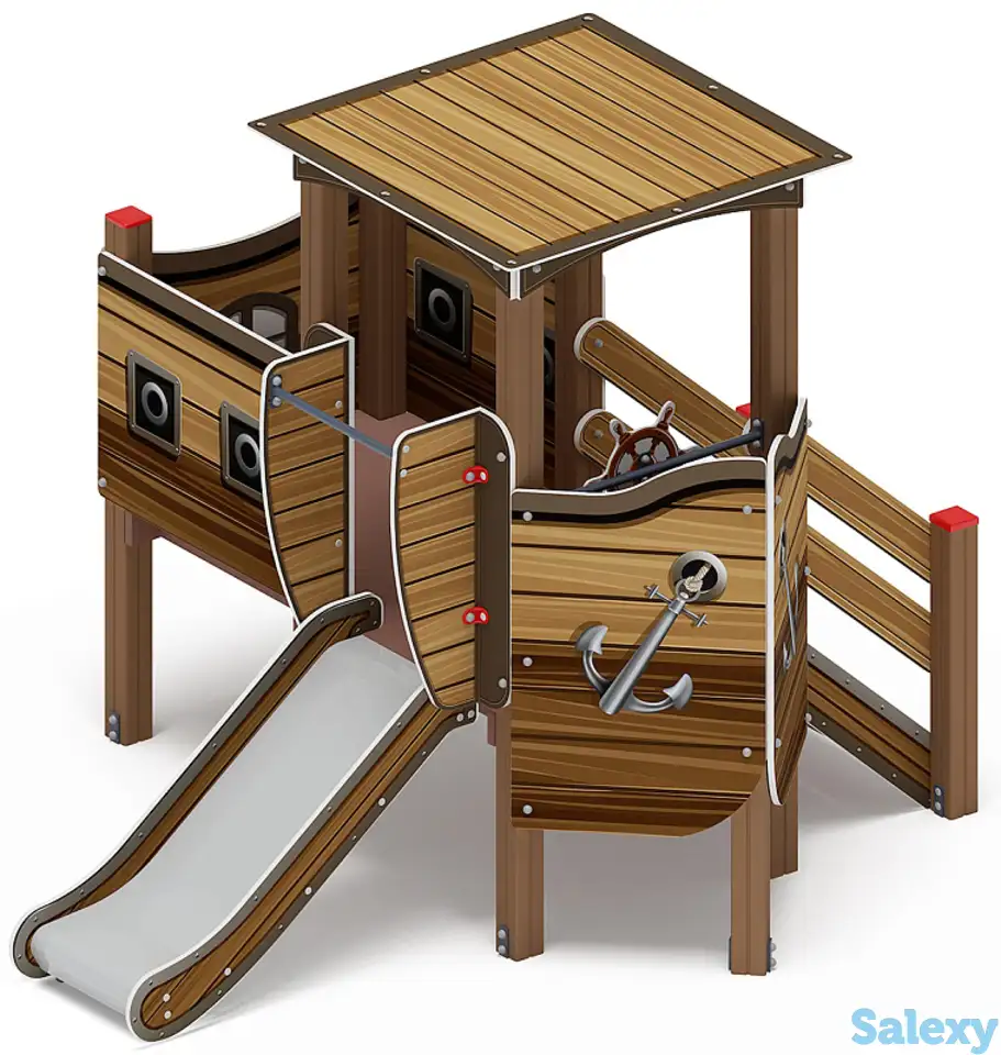 Катерок - дик 1.03.3.01-01 - игровой комплекс h=750, фотография 1