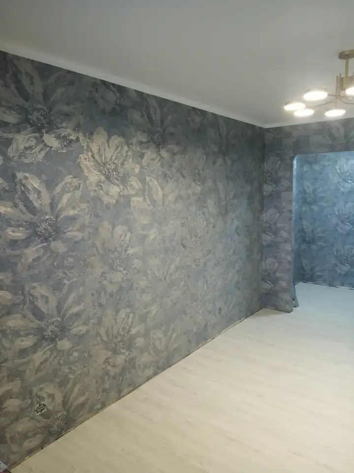 Поклейка обоев, фотография 10