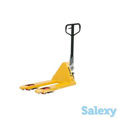 Рохля гидравлическая тележка 2500кг. Коротковильная., фотография 1