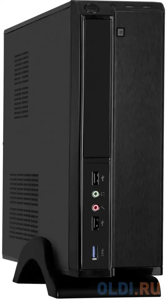 Корпус microatx exegate mi-207u-m400 400 вт чёрный, фотография 1