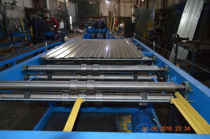 Линия для изготовления профнастила с8, фотография 3