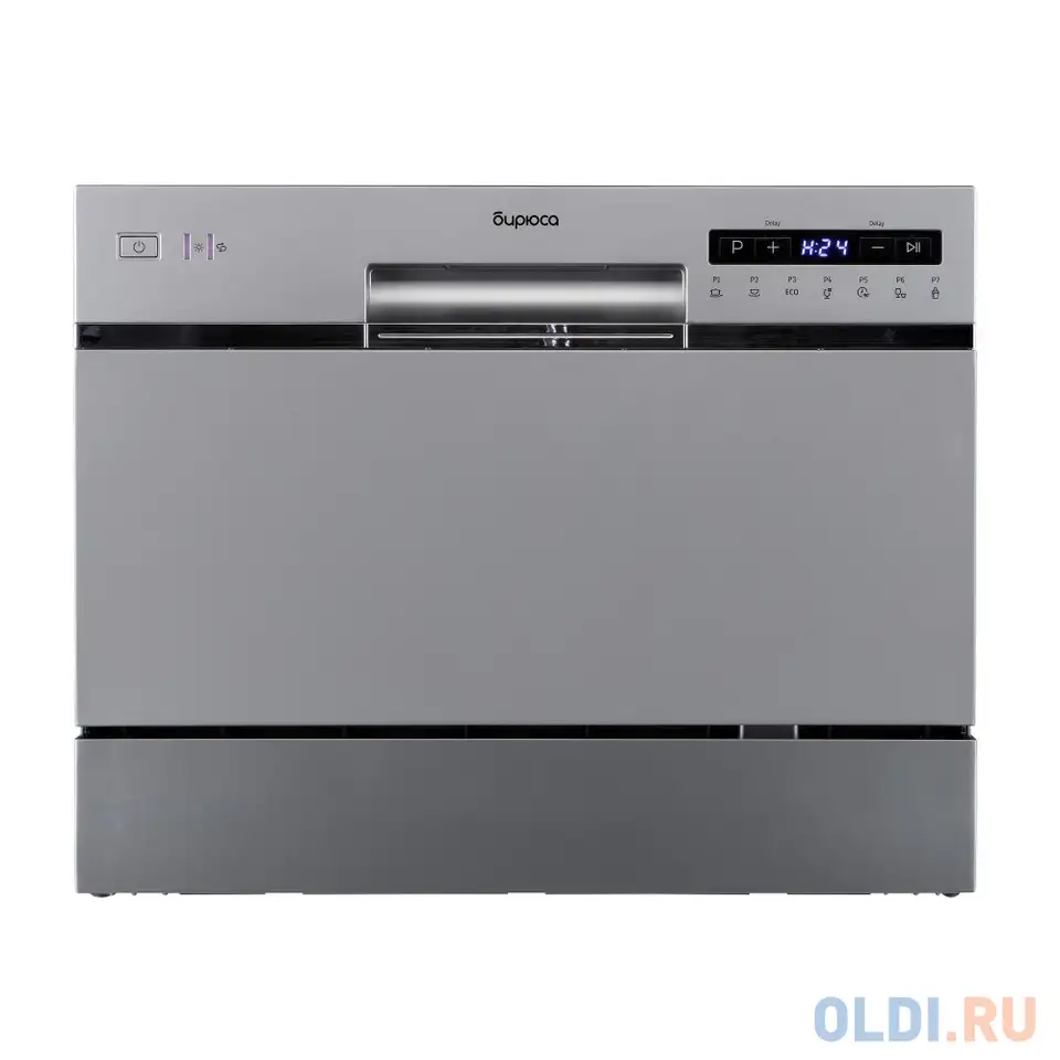Посудомоечная машина бирюса dwc-506/7 m серебристый, фотография 1