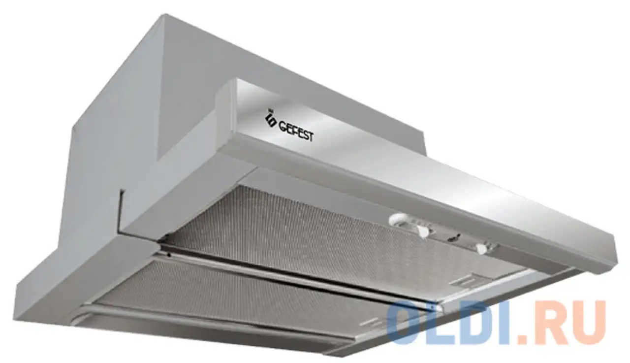 Вытяжка подвесная gefest во 4601 к6 серый, фотография 1