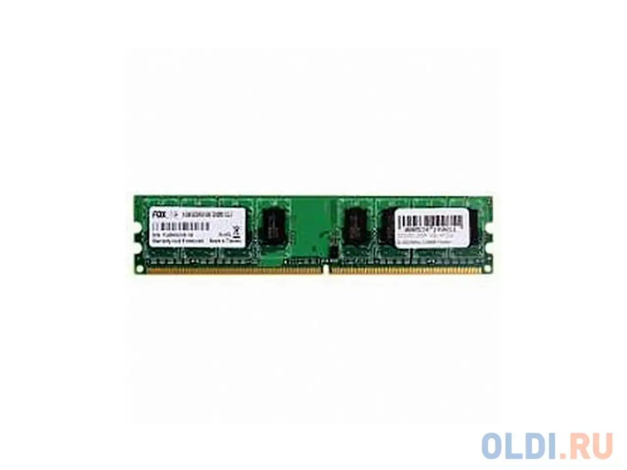 Оперативная память для компьютера foxline fl800d2u50-2g, fl800d2u6-2g, fl800d2u5-2g dimm 2gb ddr2, фотография 1