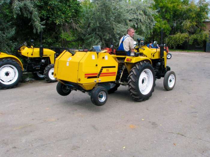 Пресс подборщик\рулонник RXKY0850\0870 (от 16 лс), фотография 2