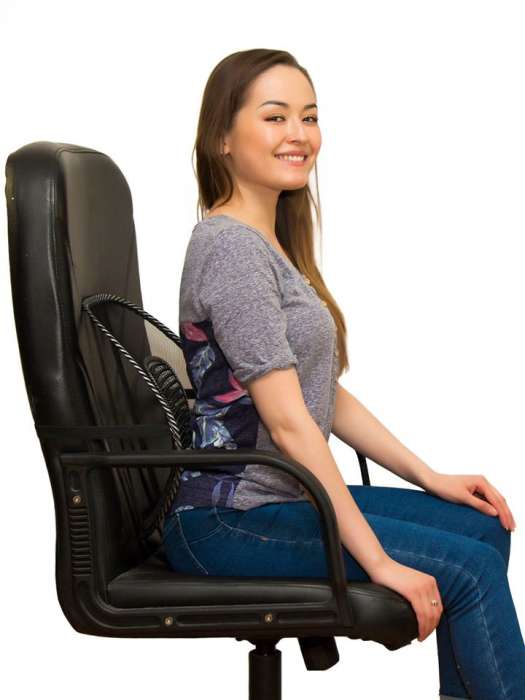 Ортопедическая спинка-подушка для авто и офиса, фотография 1