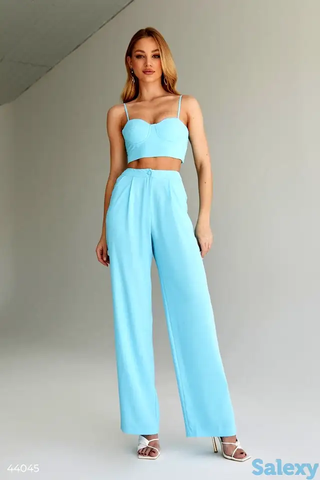 Яркие брюки casual, фотография 1