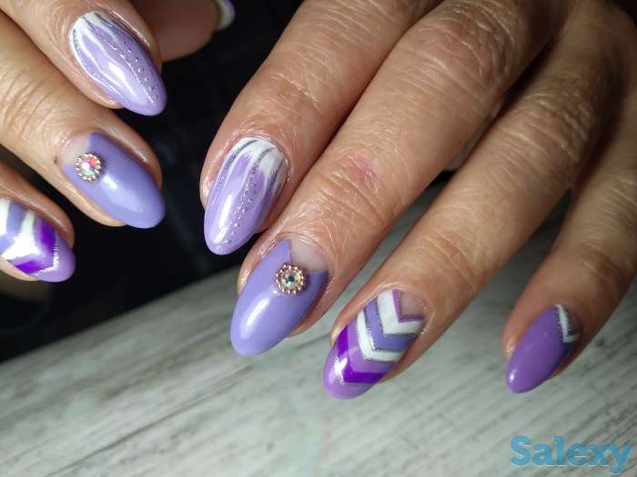 Наращивание ногтей на формы, фотография 2